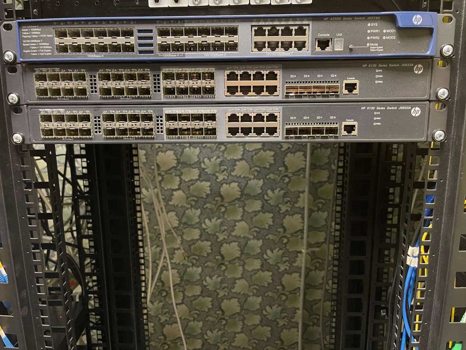 Комутатор HP 5500, HP 5130 - 10 Гб, 10 G