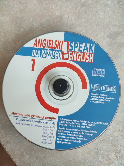 Angielski dla każdego karty pracy+ płyty