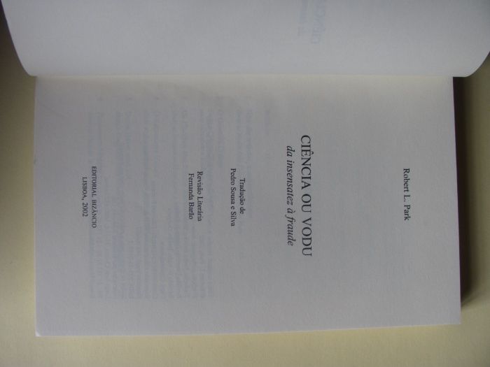 Ciência ou Vodu de Robert Park