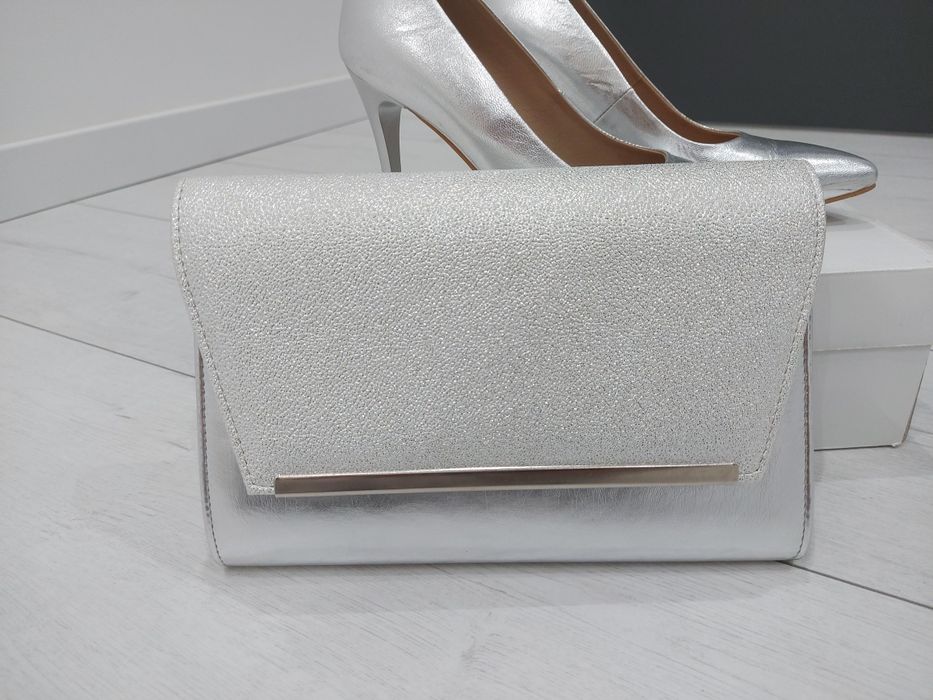 Buty ślubne + torebka