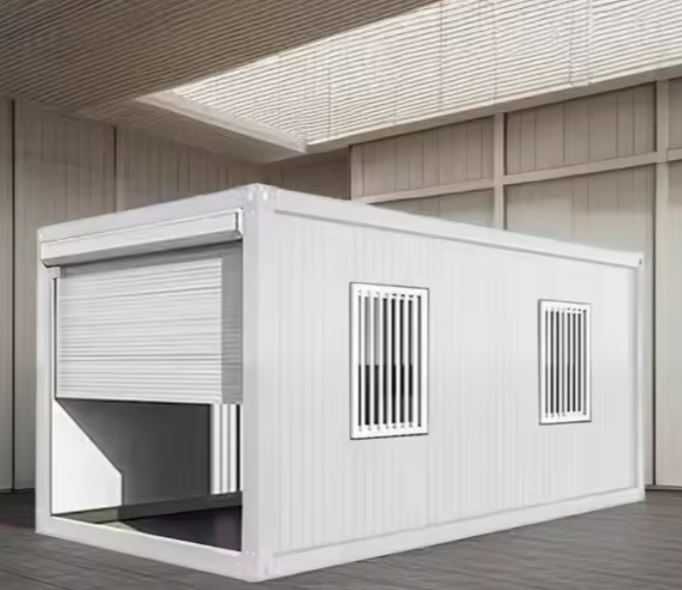 Garaż Magazyn 2w1 roleta płyta dwuwarstwowa Wełna 50mm 3.5m x 6m x 2.8