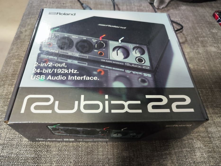 Roland Rubix22 – Interface de Áudio USB 2 In / 2 Out – Como Nova