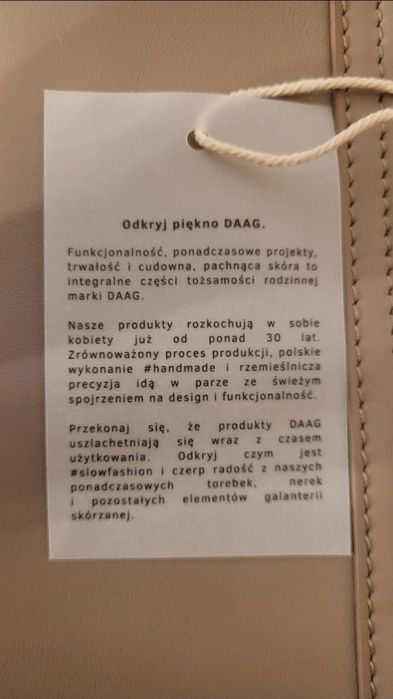 Torebka plecak Daag