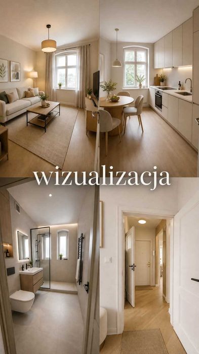 Mieszkanie 44 m² | 2 pokoje | ul. Dworcowa | 2. piętro | świetna lokalizacja
