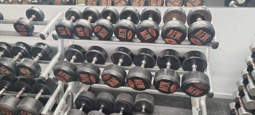 SET de halteres pretos