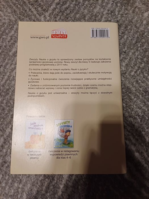 Język polski Nauka o języku cz. 2, ćw. nowe