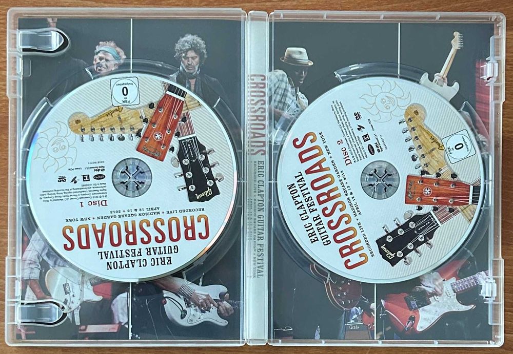 Eric Clapton Guitar Festival - Crossroads - 2013 - DVD x 2