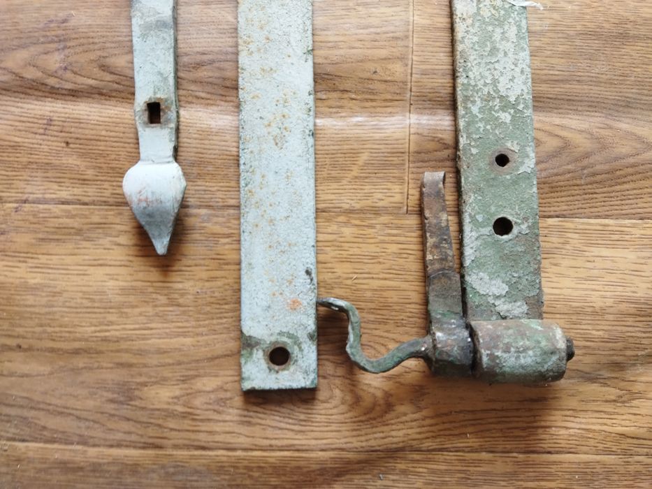 Петли кованые для калитки
