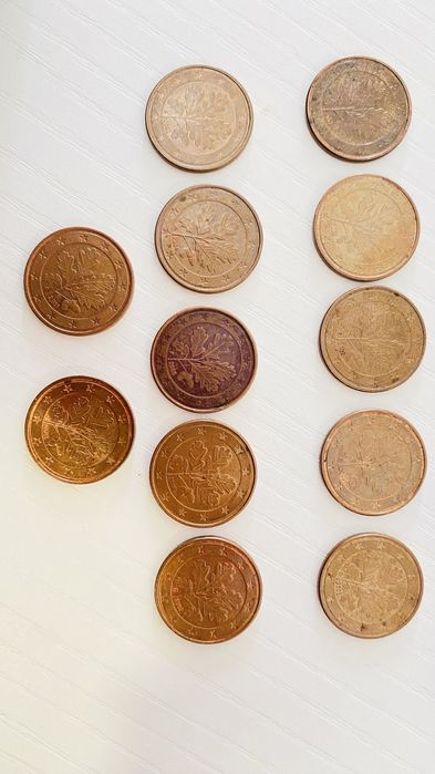 Moedas 5 Cêntimos Alemanha