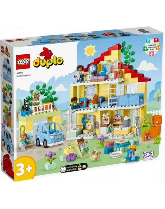 LEGO DUPLO 10994 сімейний будинок 3 в 1.