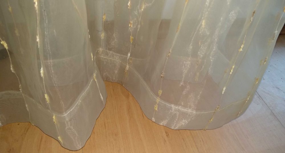 Duże firany firanki stan bardzo dobry