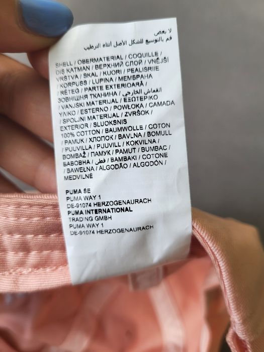 Czapka z daszkiem pudrowy róż Puma