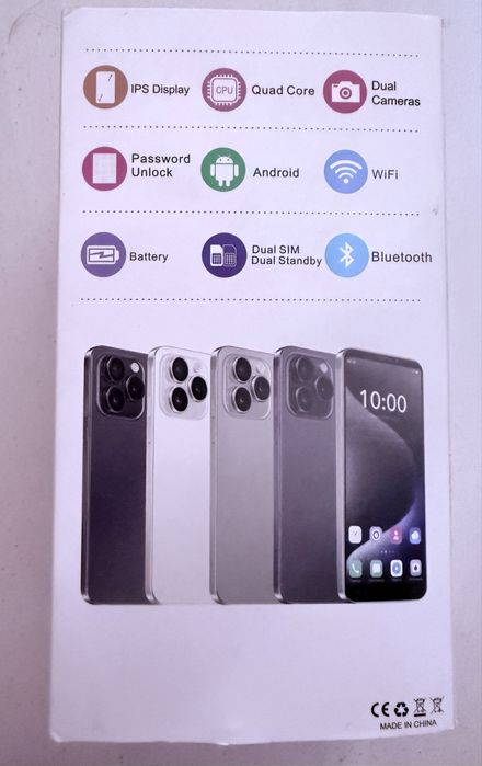 Smart phone i15 pro max - nowy Polskie menu