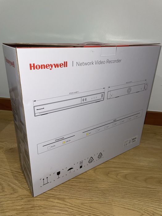 NVR Honeywell Série 35 PoE – Novo em Caixa