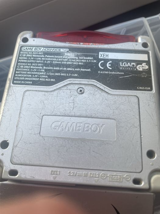 Gameboy advance sp