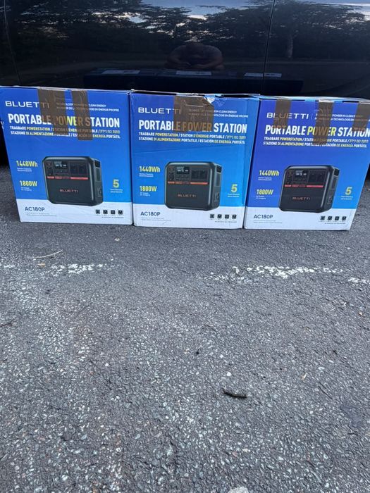 Зарядна станція BLUETTI AC180P 1800W/1440Wh Нові в наявності!