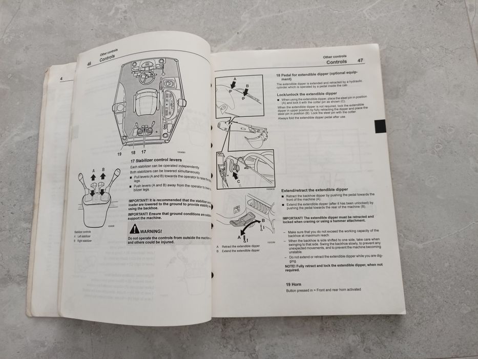 Instrukcja obsługi koparko ładowarki VOLVO BL71