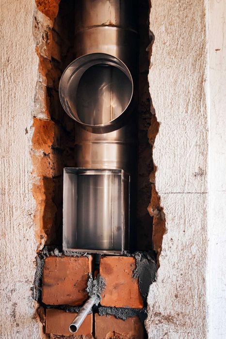 Frezowanie Kominów Systemy kominowe Montaż wkładów kominowych