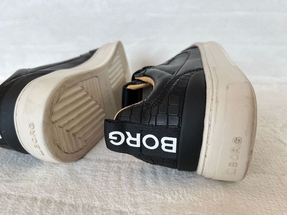 Björn Borg. skórzane sneakersy