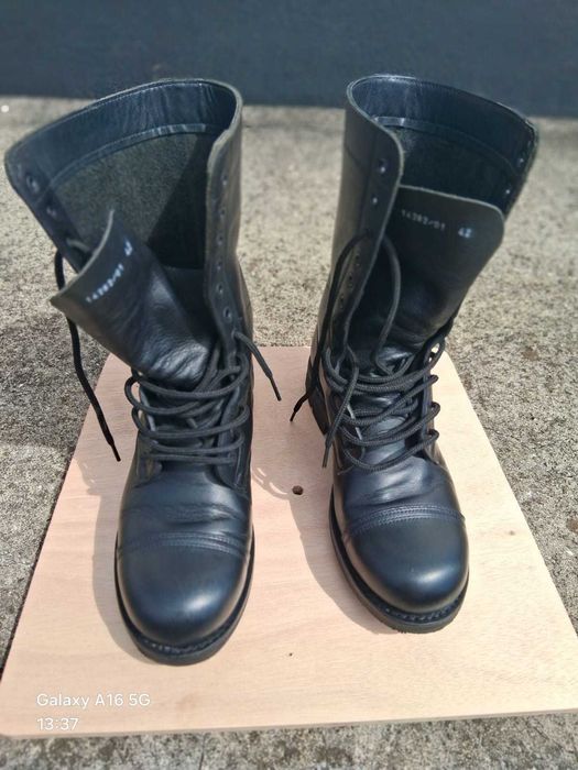 Botas MIlitares PQ 42 - Pele de vaca
