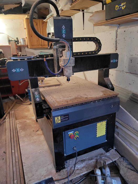 Profesjonalna frezarka CNC 3oś (z możliwością 4-o)–60×90cm –2.2kW Łódź