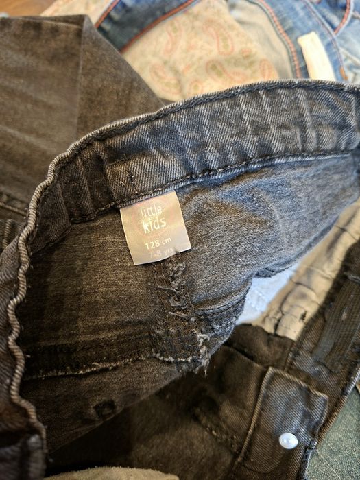 Jeansy, spodnie, legginsy 128-134