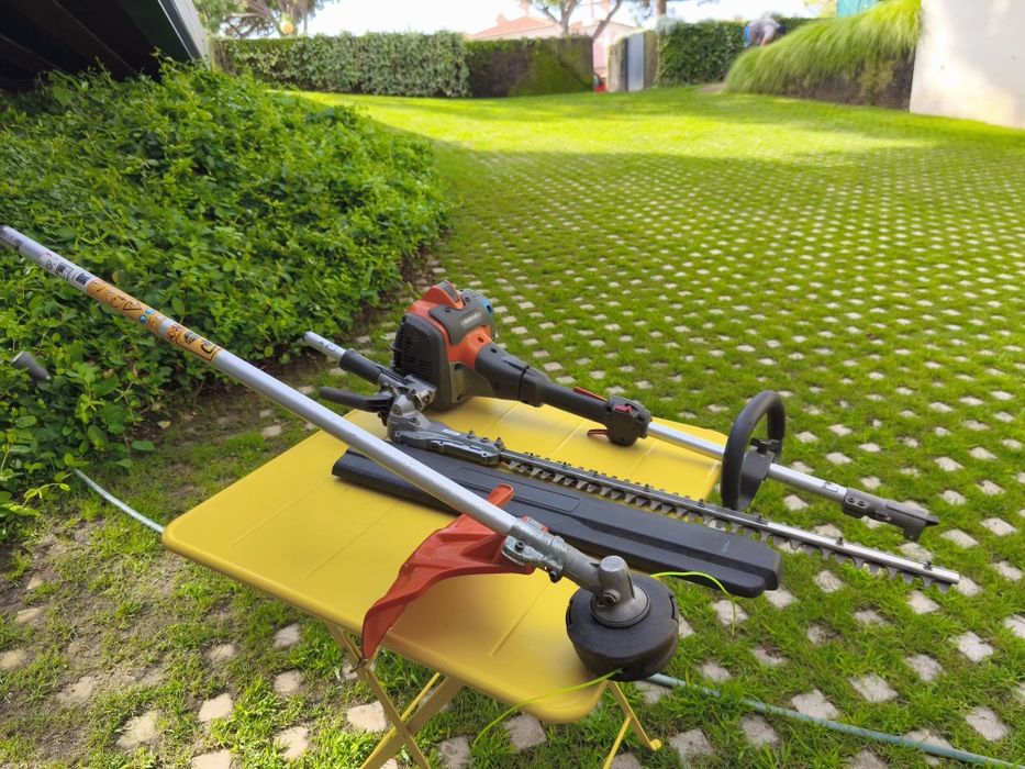 Roçadora Husqvarna 525 LK Multifunções  + corta sebes
