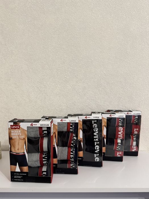 GAP, Calvin Klein, Puma, Under Armour, New Balance — чоловічі труси