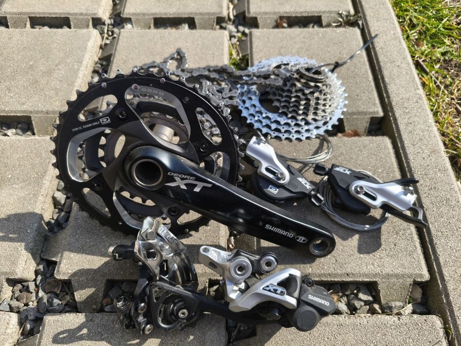 Grupa Shimano Deore XT/SLX  2/3x10