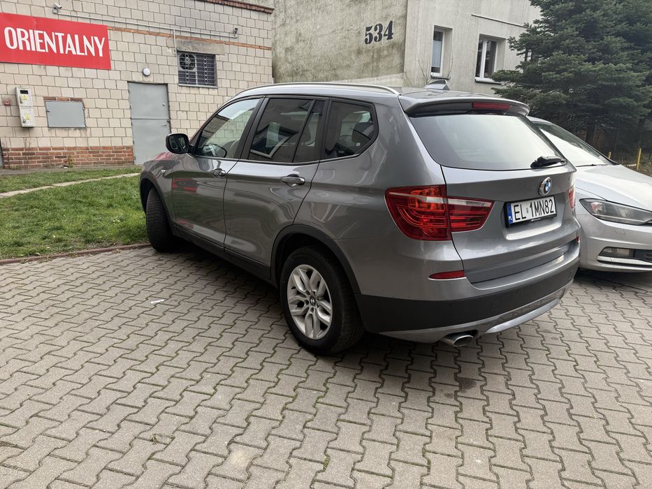 Bmw  X3 2.0d 4x4 2013r skóra panorama