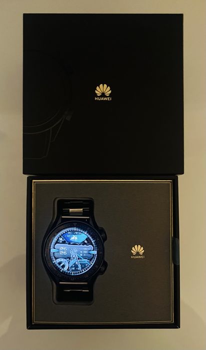 Huawei Watch GT Original – Caixa Completa + 2 Braceletes