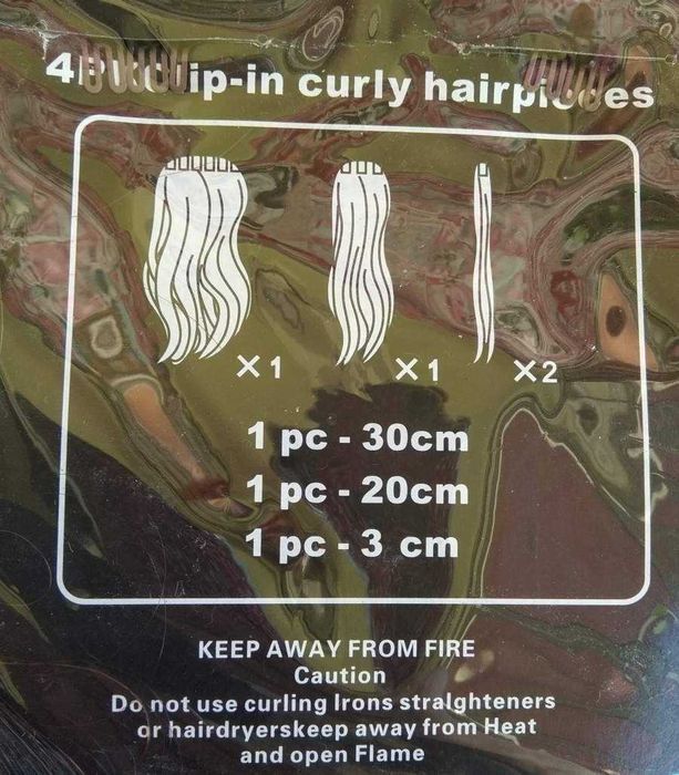 Extensões de Cabelo / com Volume – Castanho Chocolate