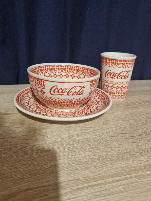 Ceramika Bolesławiec Coca Cola
