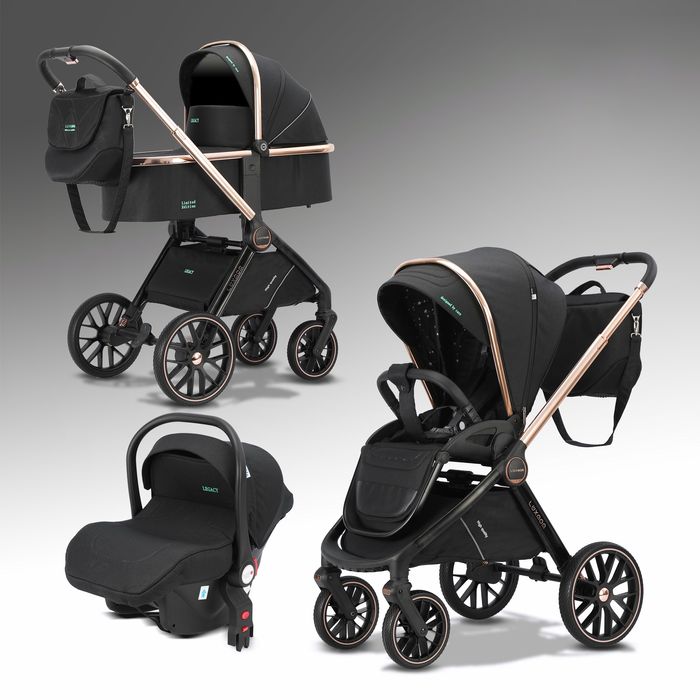 Детская коляска Pote luxmom 2 в 1 (carrello, anex)