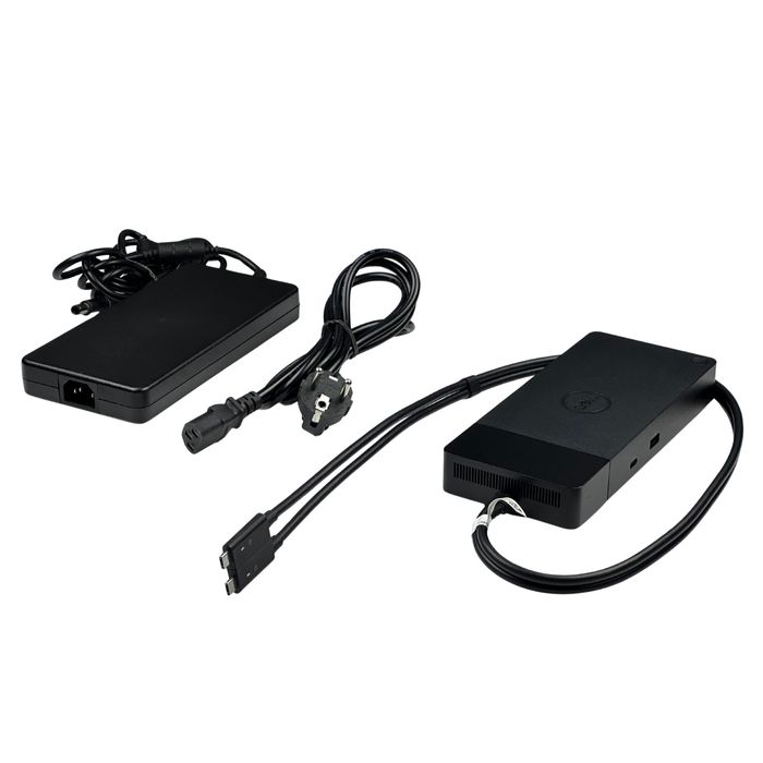 Stacja dokująca do laptopa, 2x USB-C 180W DELL WD19DCS | ZASILACZ 240W
