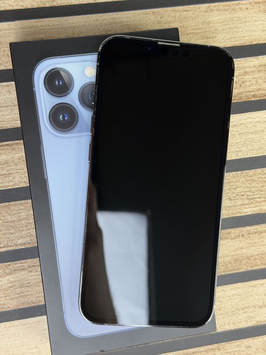 iPhone 13 Pro/Sierra Blue/100% Kondycji/Rewelacyjny Stan/Pełen Zestaw
