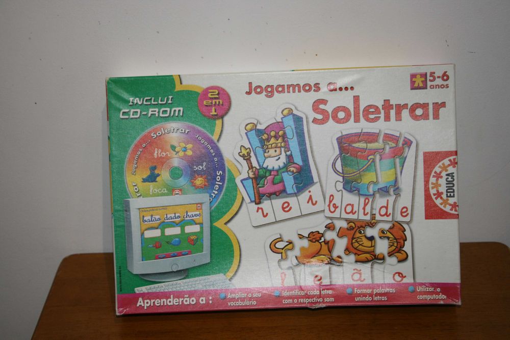 Jogo "Soletrar" - Educa