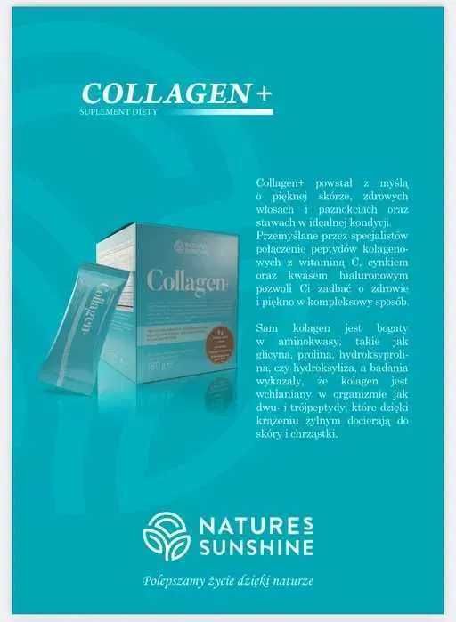 Collagen+ (saszetki) od Nature's Sunshine