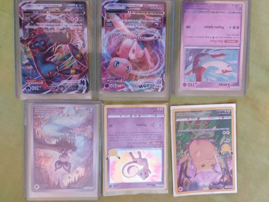 Pokémon vários sets