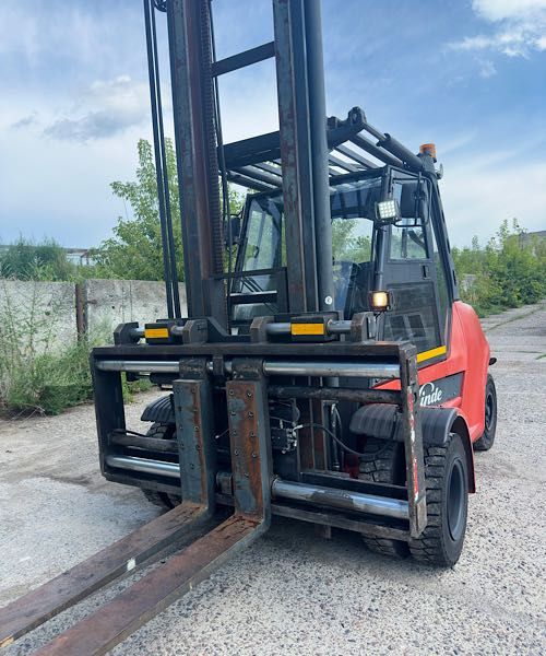 Дизельний навантажувач Linde h80 8тонн  погрущик кара toyota nisan