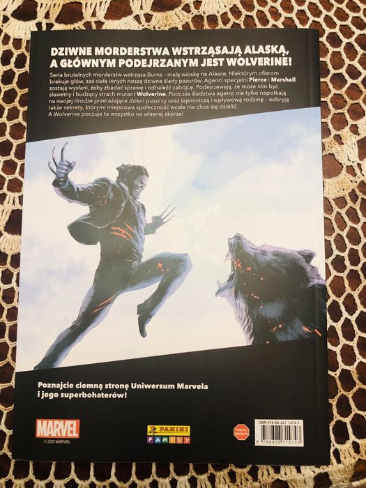 Marvel Komiks Ciemna strona Marvela Wolverine
