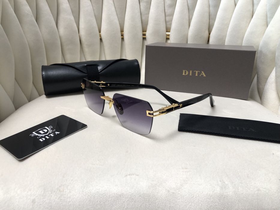 Okulary przeciwsloneczne DITA Meta evo one + pudelko posiadaja filtry