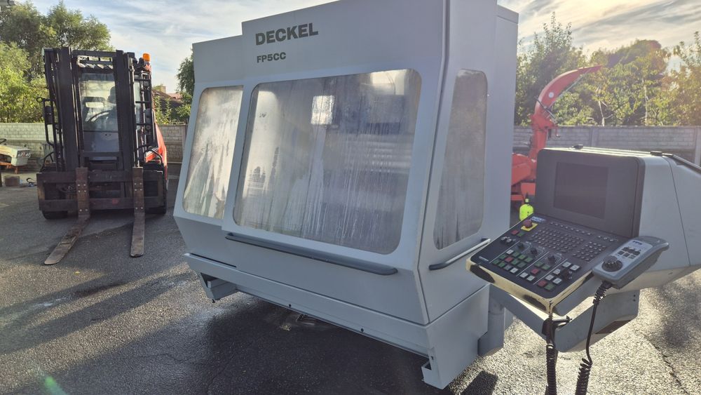 Frezarka CNC DECKEL FP5CC FP5 kompletna dokumenty