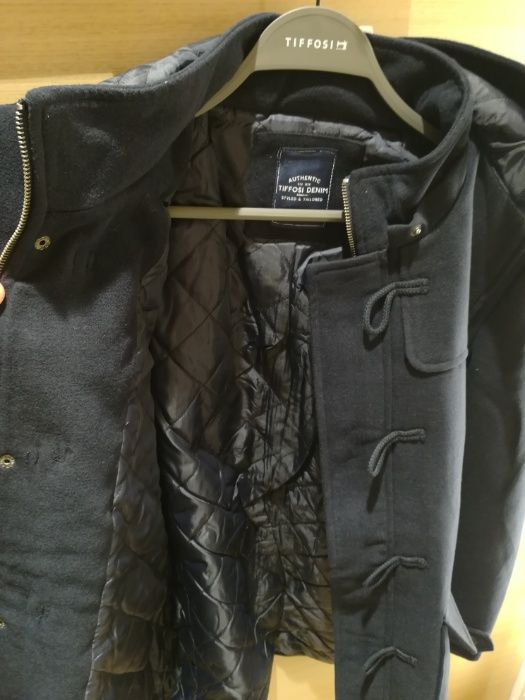 Casaco Blusão Unisexo Azul Escuro Navy Tiffosi