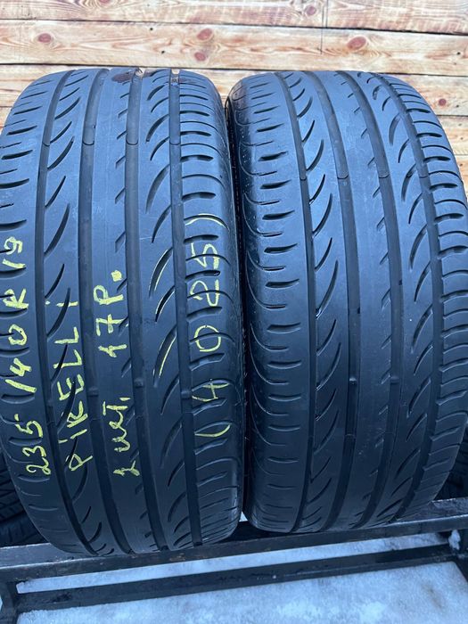 Шини 235/40 r19 літо  Pirelli 7мм залишок