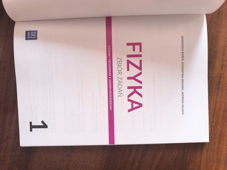 Fizyka. Zbiór zadań. Klasa 1. Zakres rozszerzony