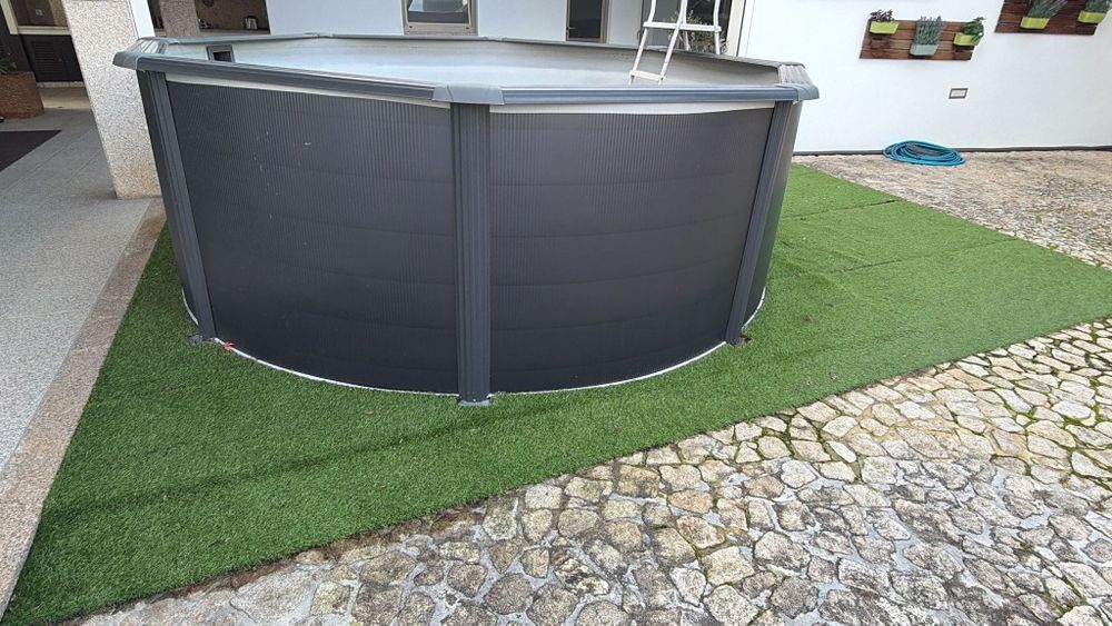 Piscina com bomba calor