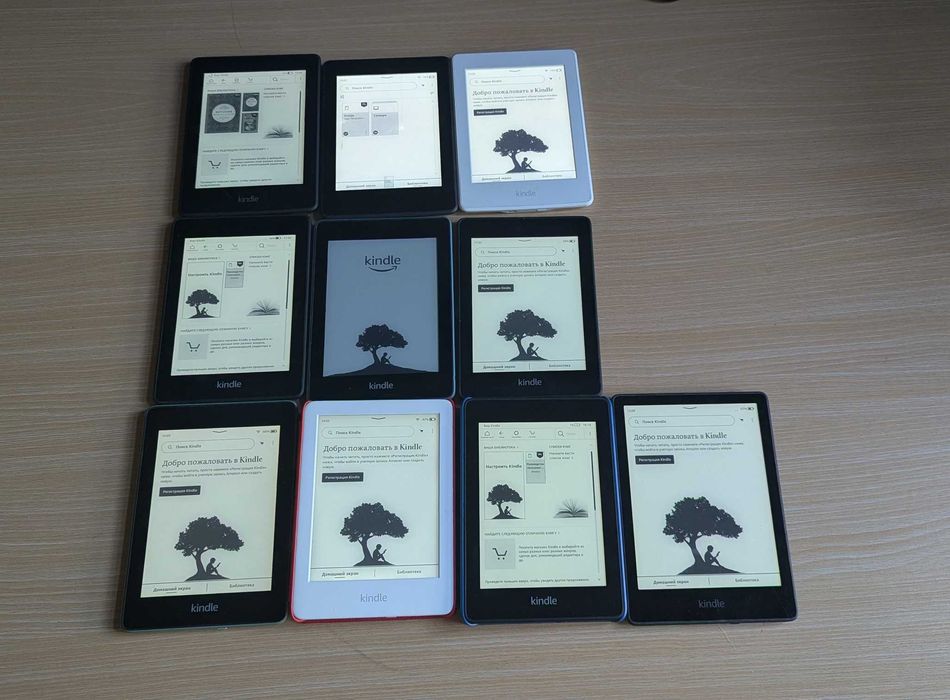Електрона книга Amazon Kindle з підсвітлюванням