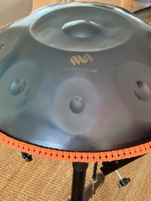 Handpan Spacedrum Nitro AMARA (D minor) – Metal Sounds France – 9 nut