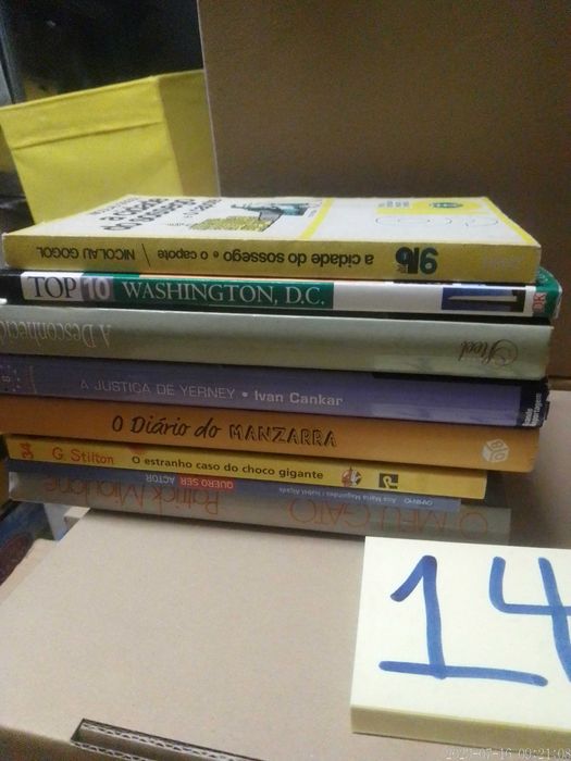 LOTE 14  -VENDIDOS EM SEPARADO - Livros Baratos - Vários Preços